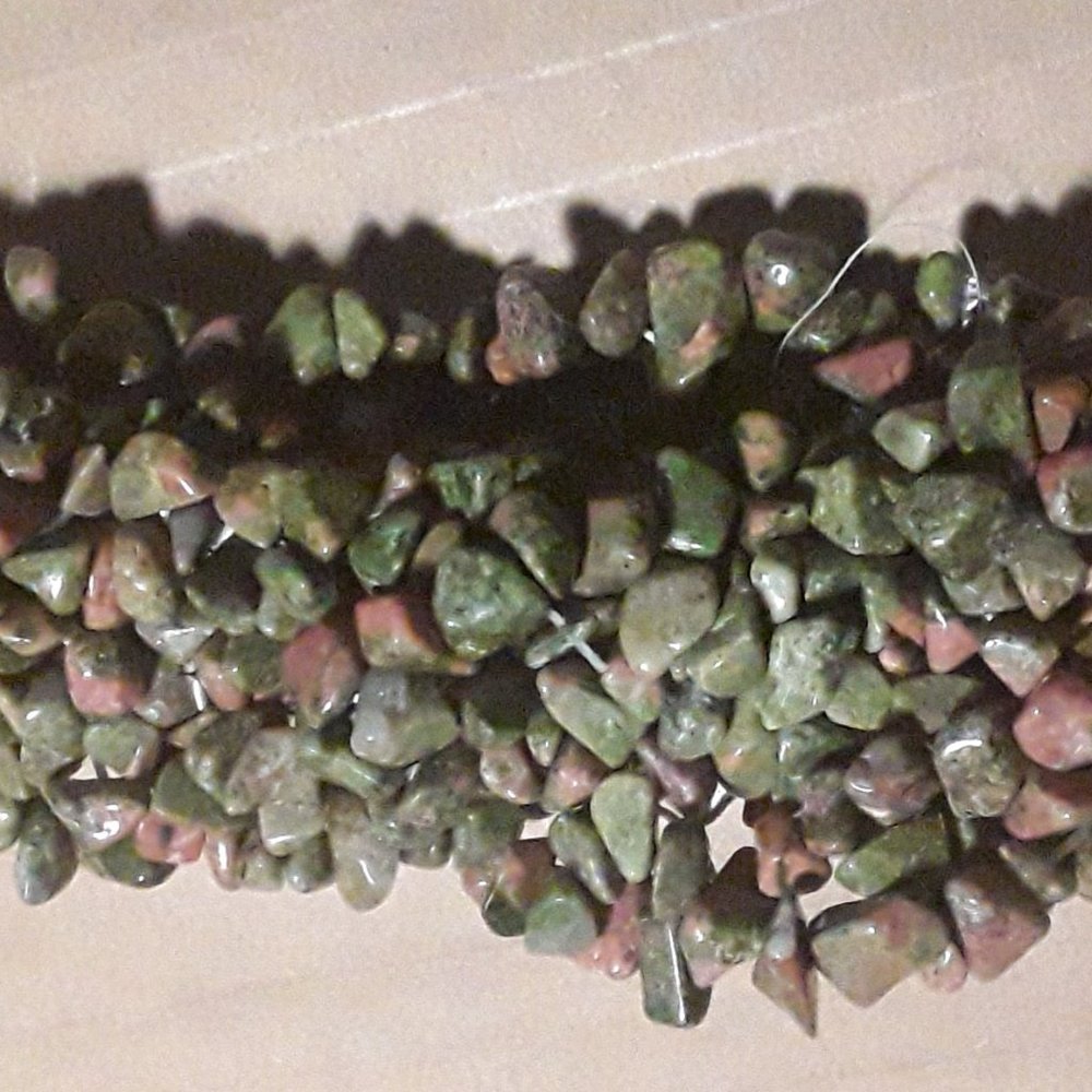 Chrysoprase Gem Stones  Streatch Band